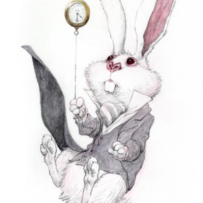white rabbit, by bobby chiu